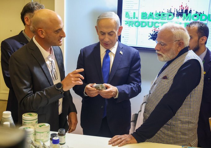 PM मोदी इजराइल में फ्यूचर टेक प्रदर्शनी में, AI और हेल्थ टेक पर किया जोर